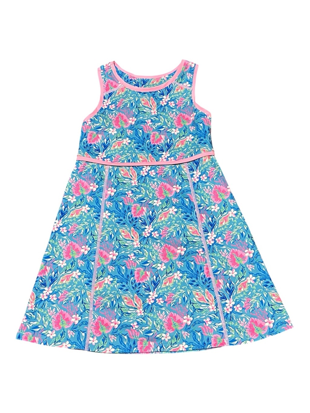 Tommy Bahama Girl’s Floral Sleeveless Active Dress Size 10/12